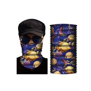 Hair Wrap Polyester Microfiber Large Biker Face Bandana
