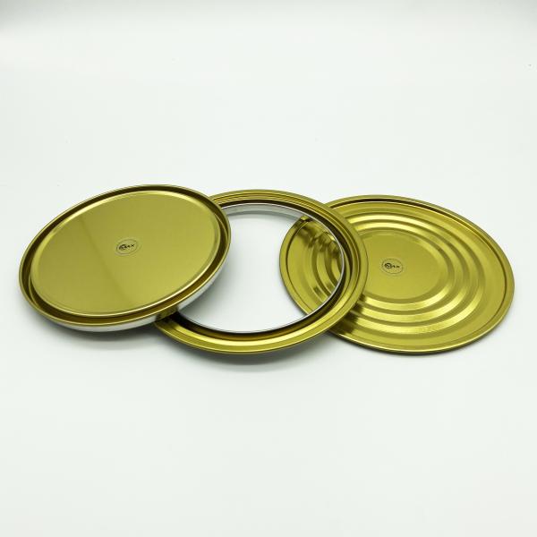 Buy 3L Gold Lacquer Metal Can Lids With Pattern Bottom at wholesale prices