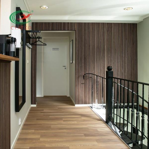 MDF Indoor Wall Sound Acoustic Panel Eco Friendly Heat Insulated