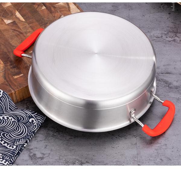New Arrival Kitchen Cooking Pot Set Stainless Steel Soup Pot Set Cooking Cookware Set