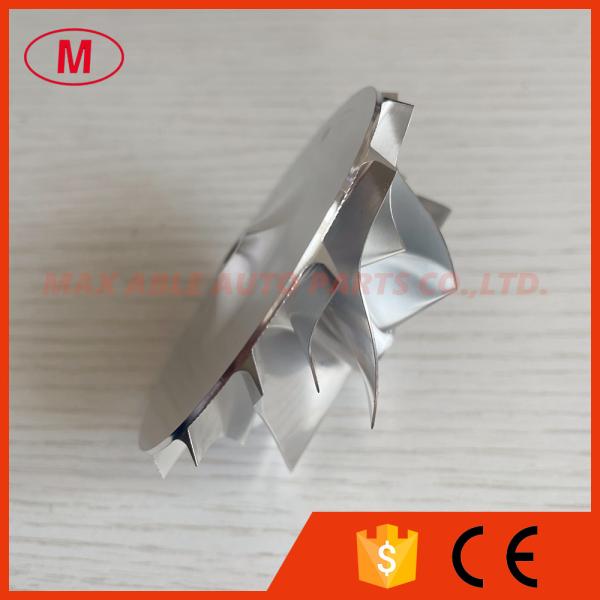 GT15-25 Reverse 55.50/72.00mm 7+7 Blades High Performance Turbocharger Milling/aluminum 2618/billet Compressor Wheel