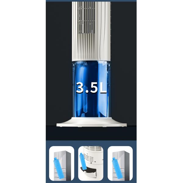Adjustable Height Tower Installation 3 in 1 Portable Household Cooling Fan Tower
