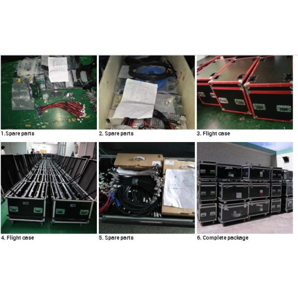 Commercial IP40 SMD2121 P4 Indoor Full Color LED Screen