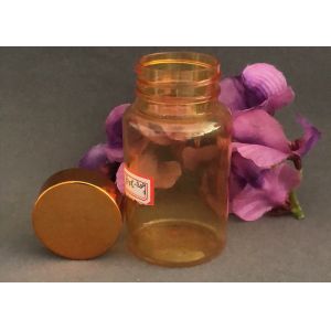 Metal Cover Wide Mouth 89mm Plastic Screw Top Bottles