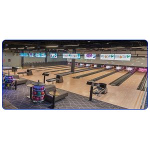 Black Recreation Center Entertainment Complete AMF Bowling Equipment at by