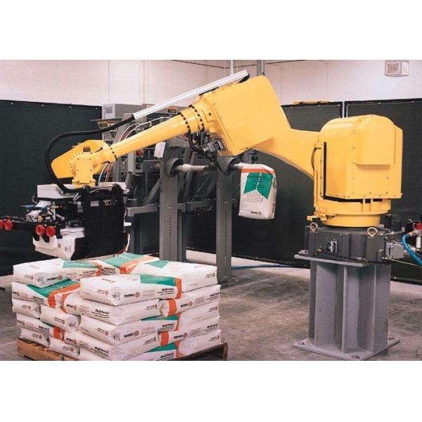 High Speed Automatic Palletizer Machine , Intelligent Case Palletizer Easy