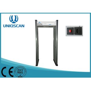 China Waterproof Multi Zone Metal Detector Door Frame For Government Office on sale