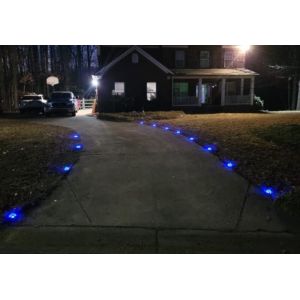 Aluminum PC Solar LED Dock Light Eco Friendly IP67 Waterproof