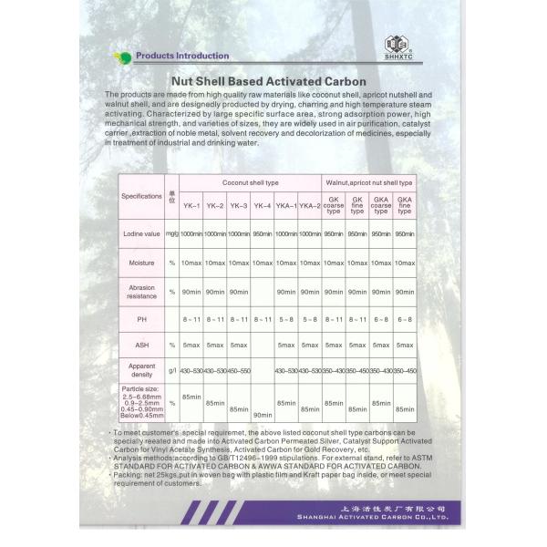 Water Purification Coconut Shell Activated Carbon For Electronic Industry