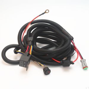 SAA Electrical Auto Wire Harness Assembly Custom Length TUV