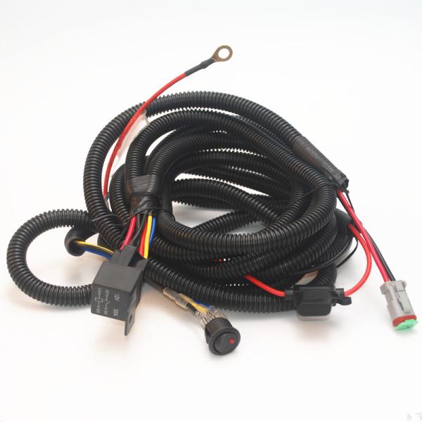 Buy SAA Electrical Auto Wire Harness Assembly Custom Length TUV at wholesale prices