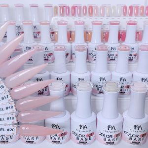 Quality Private Label Logo UV LED Resin Odorless UV Gel Polish Set 120 Colors Rubber Base Gel Nails for All Seasons French Nails for sale