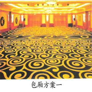 Hand Tufted 100 Wool Carpet Embroidered Pattern Fire Resistant Feature