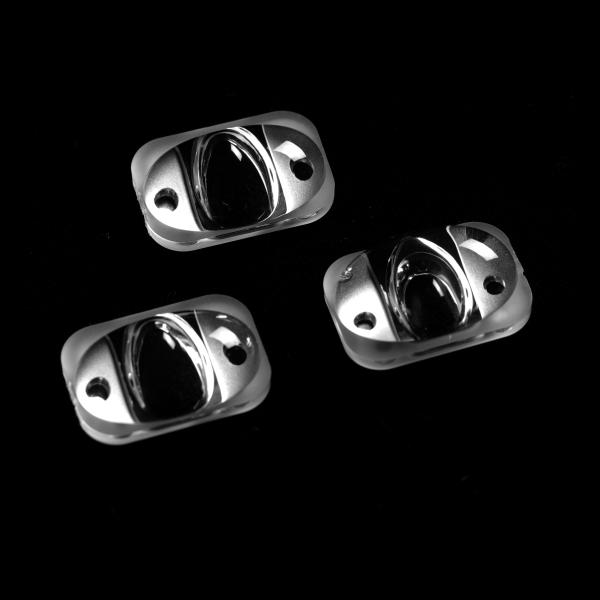 Buy 23x16mm T2S 3030 LED Street Light Lens 92% Transmittance at wholesale prices