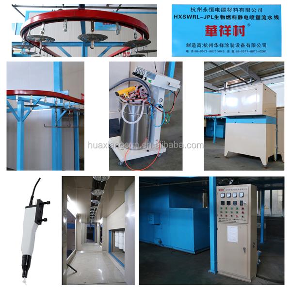 Professional Powder Coating Equipment for Metal Panel Surface Finishing Customized