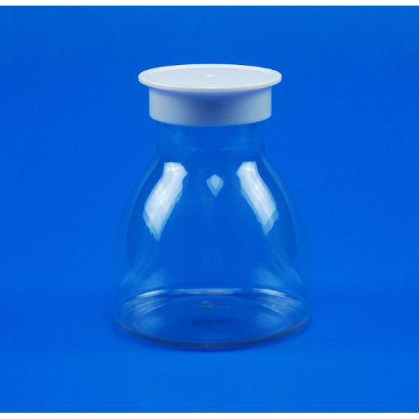 Buy Transparent PET Plastic Containers , Special Shape Mini Plastic Containers at wholesale prices