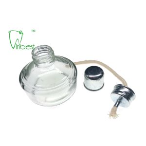 Portable Laboratory Glass Alcohol Lamp
