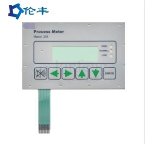 Silk Screen Printing 3M467 Flat Membrane Switch Panel Overlay