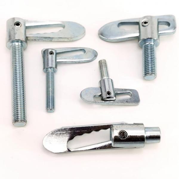 M12 Zinc plate Bolt on type Antiluce Fasteners for Trailer and tailgates