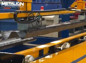 Guardrail Panel Automatic Stacking Auxiliary Equipment Machine Servo Controlled