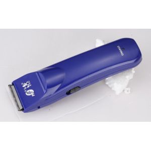 Blue Battery Powered Hair Clippers Professional Cordless Clippers