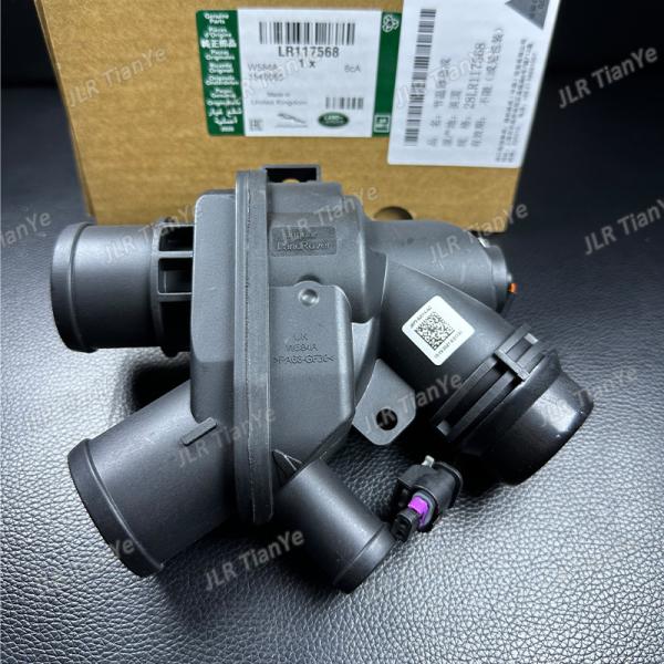 3.0 V6 Petrol Coolant Thermostat Housing w/ Sensor for Range Rover LR062498 LR117568