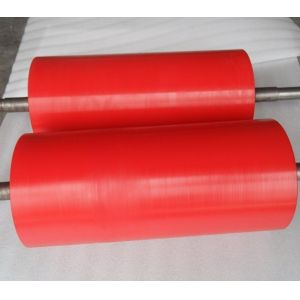 High Anti Abrasion Industrial Red Polyurethane Roller Coating, Polyurethane