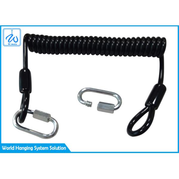 Buy Hanging 16mm Coil Ring 7x7 Retractable Tool Lanyard at wholesale prices