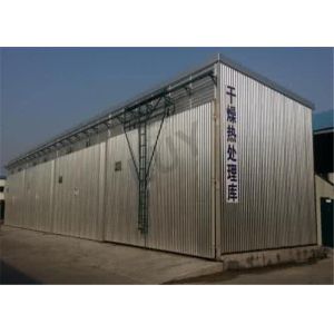 Air Circulation Evenly Vacuum Wood Drying Kiln Large Processing Capacity