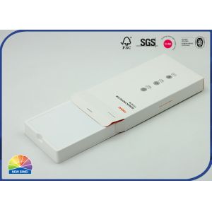 Automotive Package 4c Print Foldable Paper Box Debossing Logo