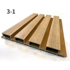 Wood Plastic WPC Wall Cladding custom Exterior Composite Wood Cladding
