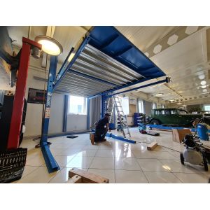 AA4C 2 Post Car Parking Dual Column Parking Lift Auto Storage Automobile Parking