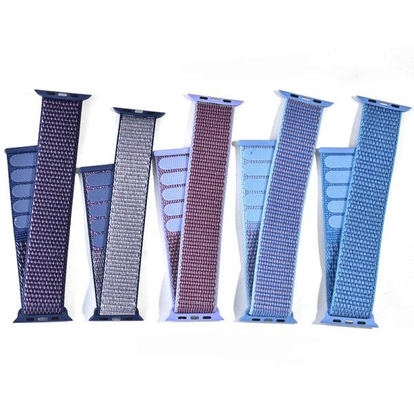 Nylon Smart Watch Band Strap 38mm 40mm 42mm For Apple