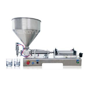 Small Scale Semiautomatic Liquid Bottle Filling Machine