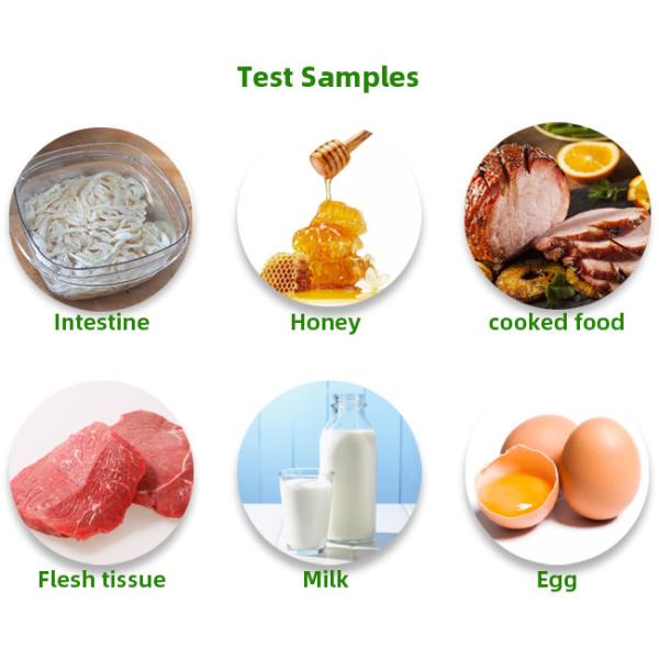 Nitrofuran SEM ELISA Food Safety Test Kit For Milk Sensitivity 0.02ppb 96Wells/Kit