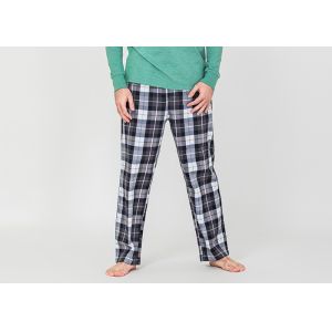 Spring Autumn Mens Luxury Sleepwear Functional Placket Side Pockets Design