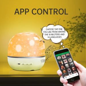 APP Control Quran Speaker QB526 Equantu Muslim Player