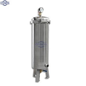 Quality 20inch SS304/316 Water Filter Housing RO Plant Filter Water Purifier Multi Cartridge Filter Housing for sale