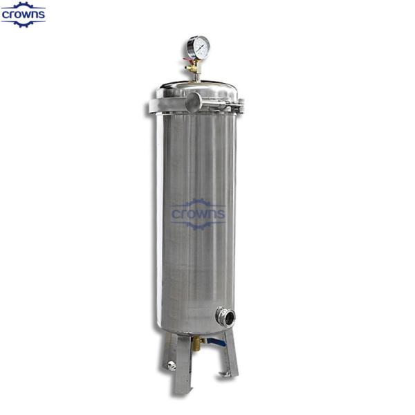 Stainless Steel Multi Cartridge Filter Housing For Industrial Commercial Water