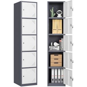 80x40x104CM compact white color functional storage cabinet office furniture