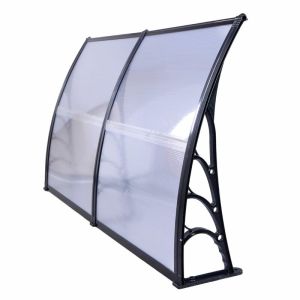Quality 90x240cm Door Windouw Awning Canopy Shelter Roof for Front/Back Door Window Porch Rain Protector Patio Awnings&Canopies for sale