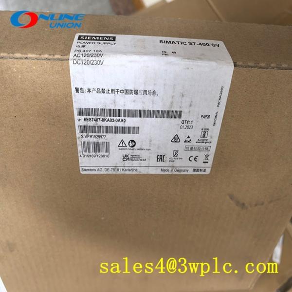 Buy 6ES7407-0KA02-0AA0 SIEMENS  Power Supply PS407 at wholesale prices