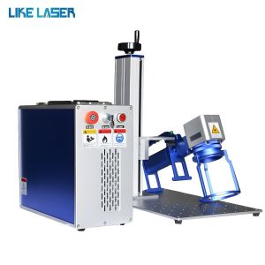 50W 3D Auto Focus Dynamic Laser Marking Machine for Dog Tag Rings Jewelry Gold