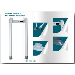 Quality Touch Screen Walk Through Metal Detector Gate Drug Detection Shockproof for sale