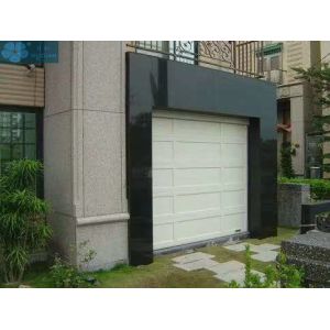 Aluminum Steel Sectional Panel Garage Door White Coated