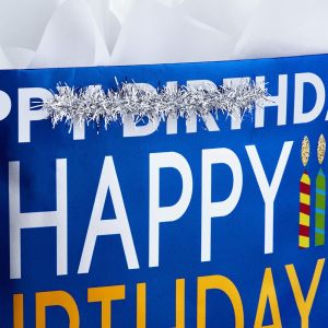 Customized Logo Accepted Personalized Style Kids Birthday Party Gift Paper