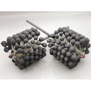 80*80*200mm Flexible Honing Brush Cubic Boron Nitride 80 Grit