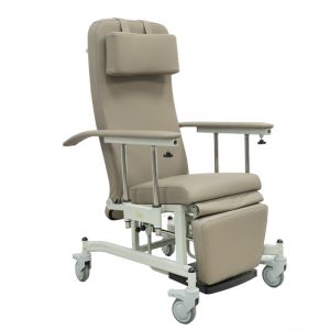 Adjustable Height Recliner Chair for Elderly Patients Comprehensive Rehabilitati