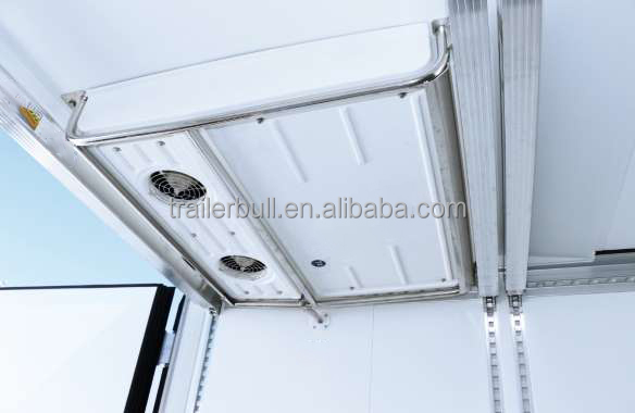 Aluminum Box Body 53ft Semi Trailer for Temperature-Controlled Fresh Food Transport