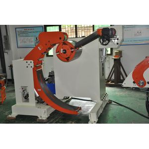 Material Frame Automatic Stamping Sheet Metal Decoiler Machine To Straighten